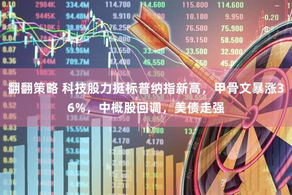 翻翻策略 科技股力挺标普纳指新高，甲骨文暴涨36%，中概股回调，美债走强